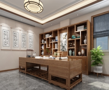 Chinese Style Manager's Office-ID:155527113