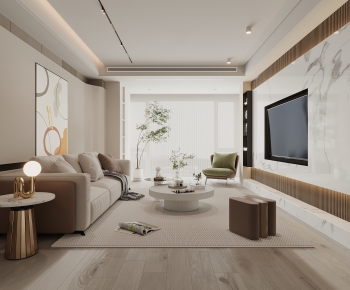 Modern A Living Room-ID:413073063