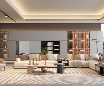 Modern A Living Room-ID:787620557