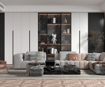 Modern A Living Room-ID:529001958