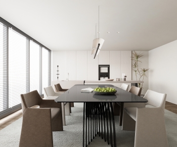 Modern Dining Room-ID:631896972