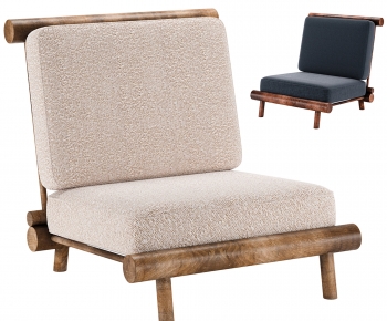 Modern Wabi-sabi Style Lounge Chair-ID:204100655