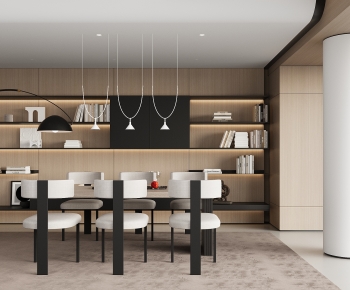 Modern Dining Room-ID:771198036