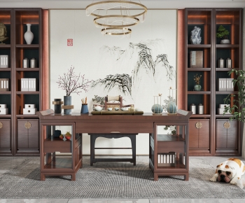 Chinese Style Study Space-ID:176196103