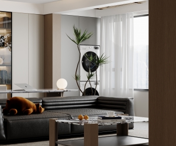 Modern A Living Room-ID:176949512