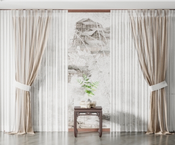 New Chinese Style The Curtain-ID:581444031