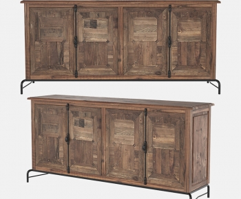 Industrial Style Decorative Cabinet-ID:536000783