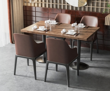 Modern Dining Table And Chairs-ID:809597974