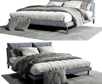 Modern Double Bed-ID:440006022