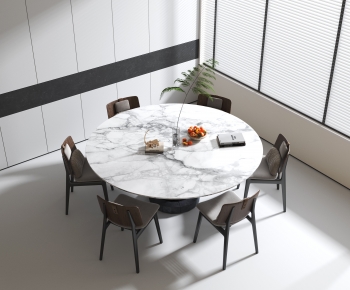 Modern Dining Table And Chairs-ID:247608908