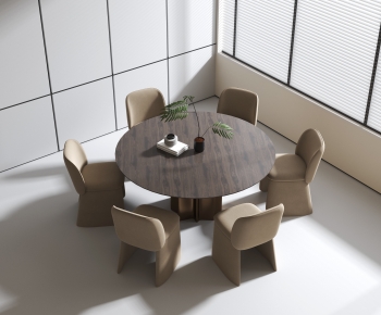 Modern Dining Table And Chairs-ID:803020951
