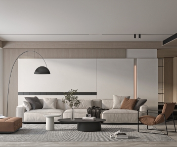 Modern A Living Room-ID:875363119