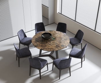 Modern Dining Table And Chairs-ID:215497979
