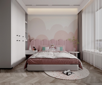 Modern Girl's Room Daughter's Room-ID:837970029