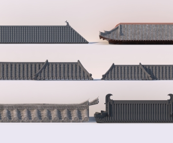 New Chinese Style Building Component-ID:554764034