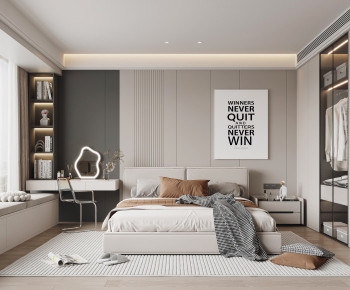 Modern Bedroom-ID:924443011