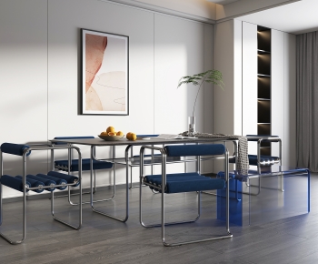 Modern Dining Table And Chairs-ID:954385046