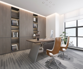 Modern Manager's Office-ID:813375952