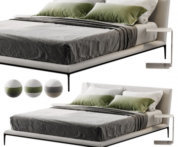 Modern Double Bed-ID:273745069