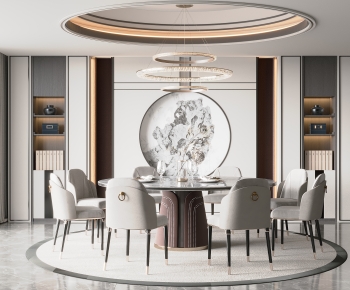 New Chinese Style Dining Room-ID:978028063