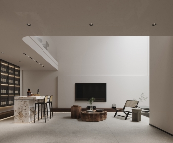 Modern A Living Room-ID:988110077