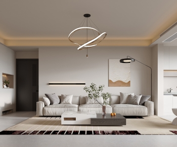 Modern A Living Room-ID:391081096