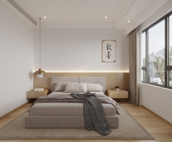 Japanese Style Bedroom-ID:438885937