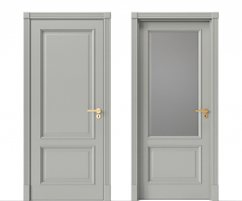 French Style Single Door-ID:577915911