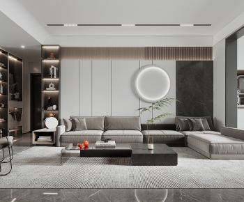Modern A Living Room-ID:911925081