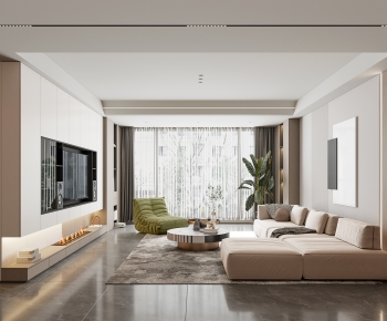 Modern A Living Room-ID:699210259