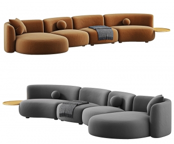 Modern Curved Sofa-ID:660568007