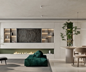 Wabi-sabi Style A Living Room-ID:706100572
