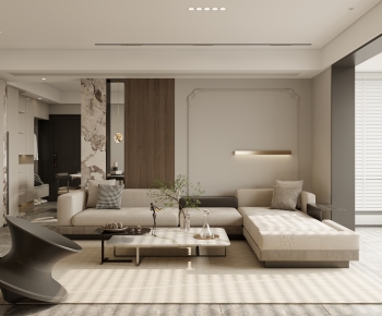 Modern A Living Room-ID:869153984