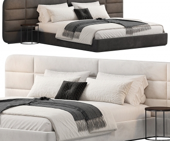 Modern Double Bed-ID:969321971