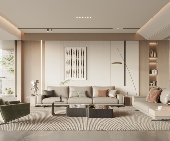 Modern A Living Room-ID:528943061