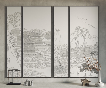 New Chinese Style Painting-ID:124701023