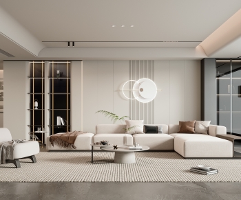 Modern A Living Room-ID:935205947