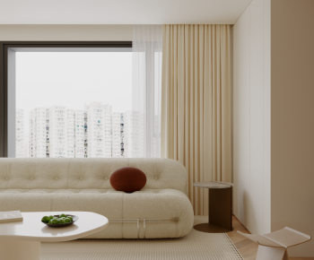 Modern A Living Room-ID:606870893