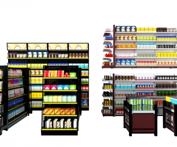 Modern Supermarket Shelf-ID:790055995