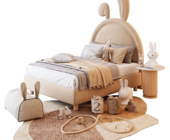现代兔子儿童床-ID:181515939