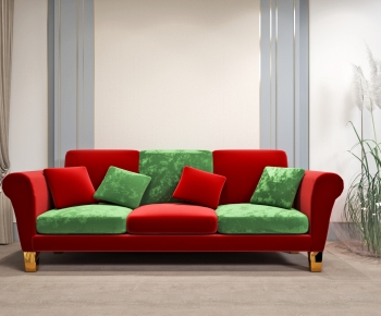 Modern Three-seat Sofa-ID:591166027