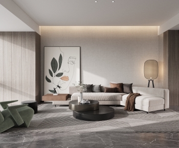 Modern A Living Room-ID:817195898