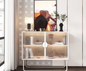 Modern Decorative Cabinet-ID:153624067