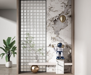 Modern Glass Screen Partition-ID:129123935