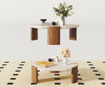 Modern Wabi-sabi Style Coffee Table-ID:743345984