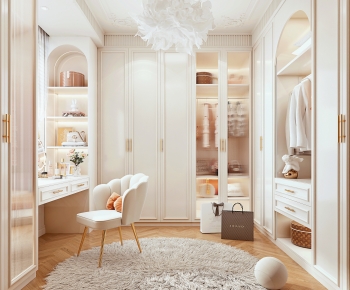 Simple European Style Clothes Storage Area-ID:878717901