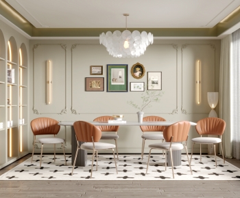 French Style Dining Room-ID:609261991