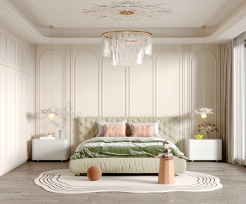 French Style Bedroom-ID:707767962
