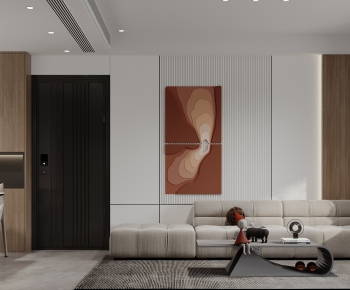 Modern A Living Room-ID:135989212