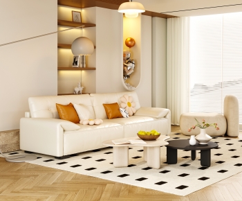 French Style Sofa Combination-ID:399774079